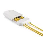 Zyxel PoE12-3PD, 4x 1Gb port PoE extender. 45W PoE rozpočet, IP55 (vonkajšie)
